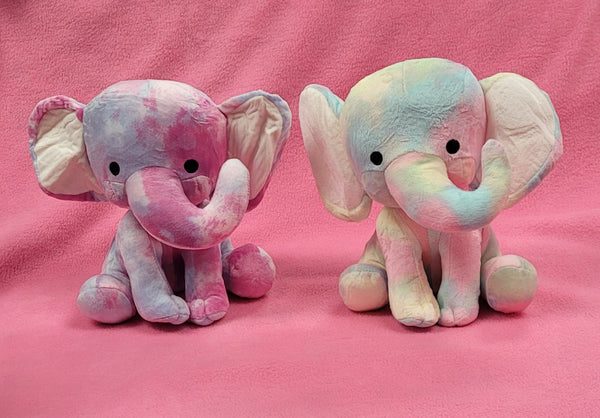 Tye Dye Birth Stat. Elephants