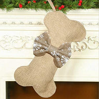 Dog Bone Christmas Stocking - 3 styles